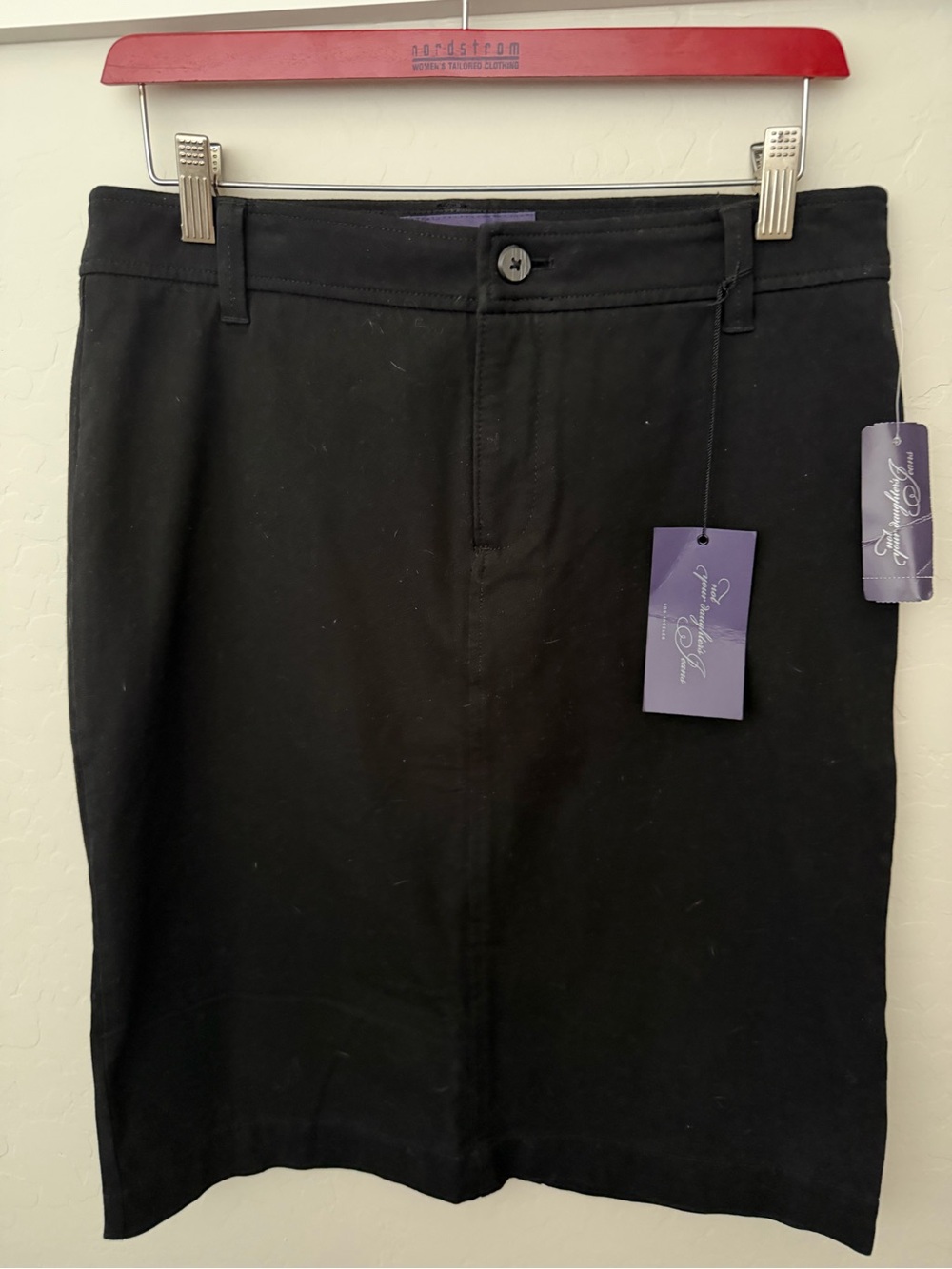 Women’s Black Denim Skirt - NYDJ